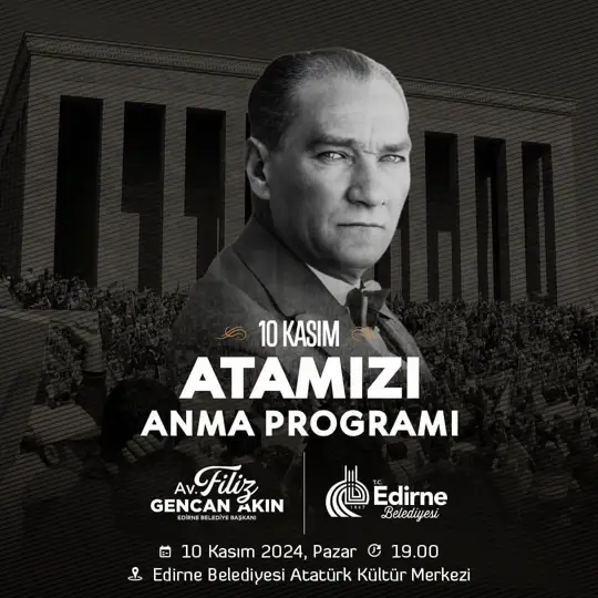 10 Kasım Atamızı Anma Programı