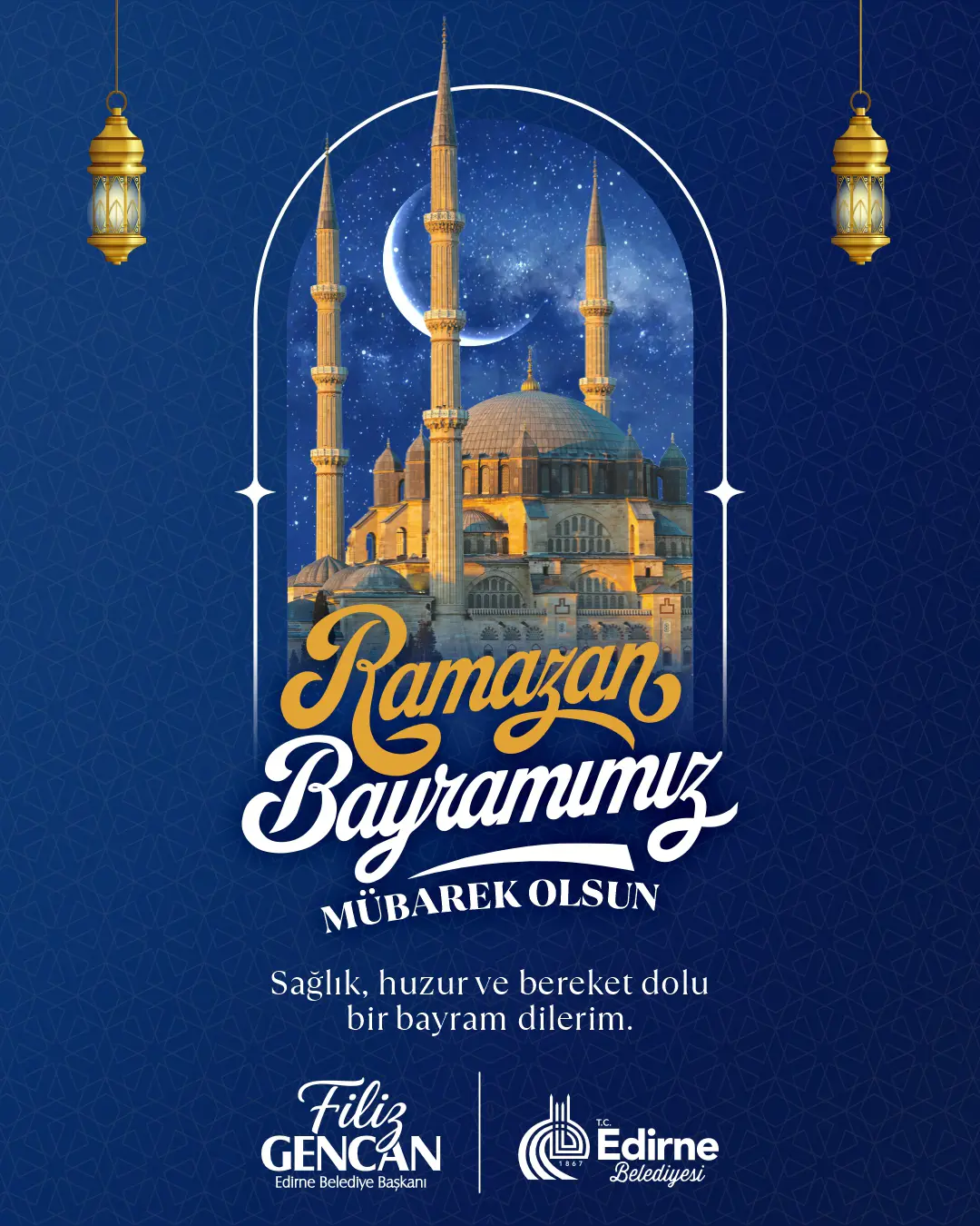 BAŞKAN FİLİZ GENCAN’DAN RAMAZAN BAYRAMI MESAJI “SOFRAMIZ BİR, GÖNLÜMÜZ BİR”