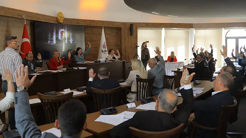 EDİRNE BELEDİYE MECLİSİ I. OLAĞANÜSTÜ TOPLANTISI GERÇEKLEŞTİRİLİYOR