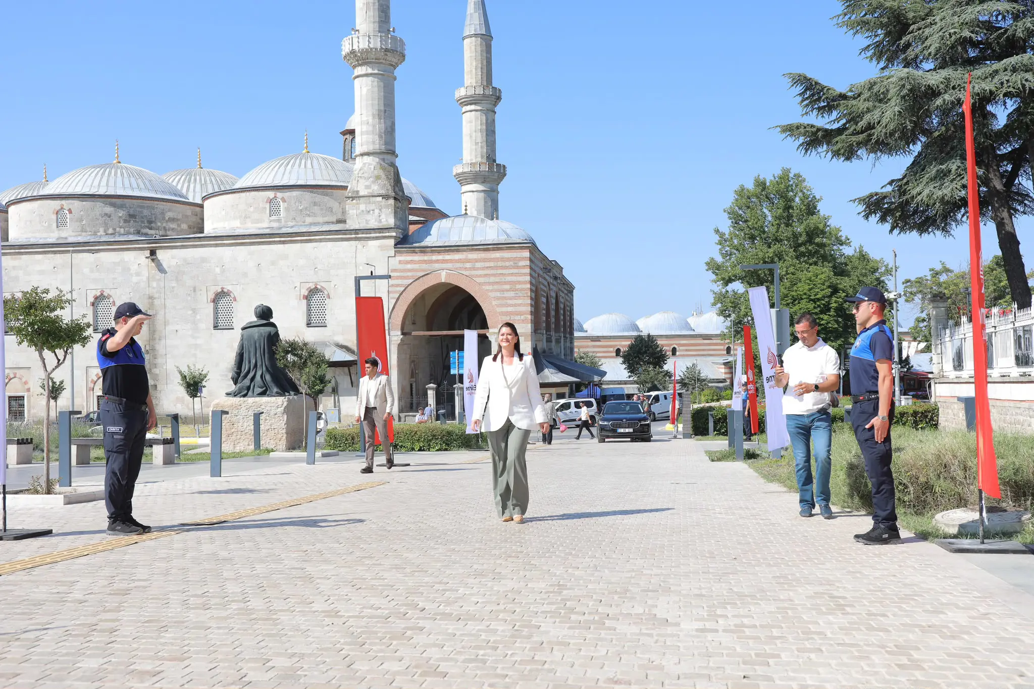 665. KIRKPINAR YAĞLI GÜREŞLERİ FESTİVALİ BAŞKAN KARŞILAMA TÖRENİYLE BAŞLADI galeri görseli