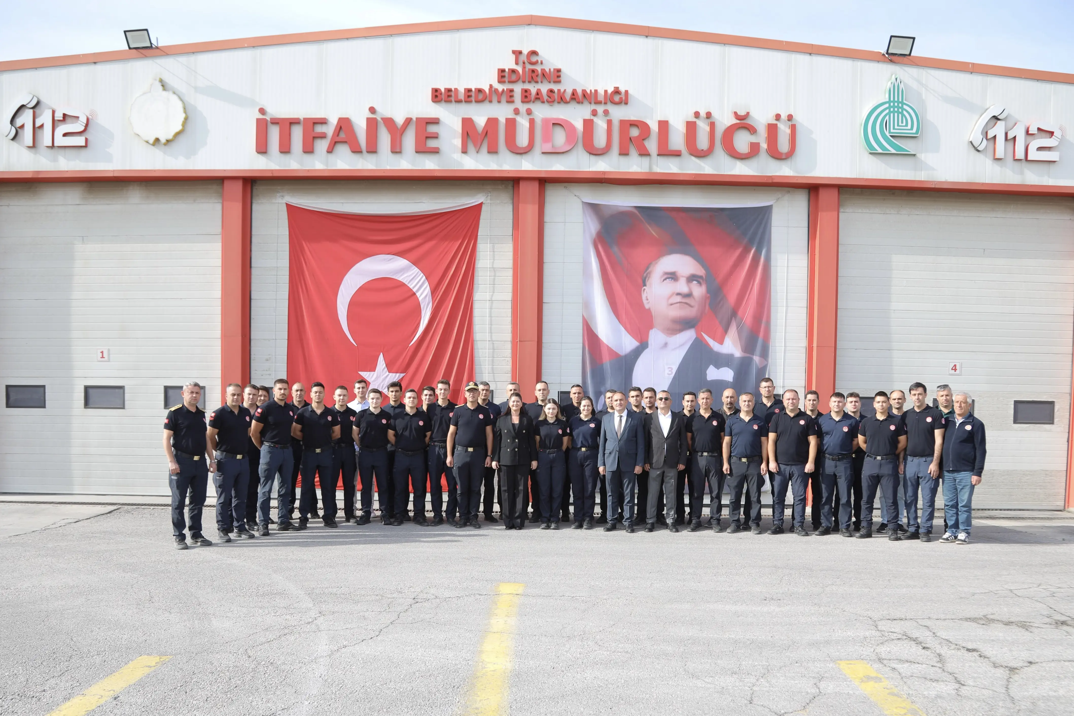 BAŞKAN GENCAN İTFAİYE HAFTASI’NDA İTFAİYE PERSONELİYLE BULUŞTU